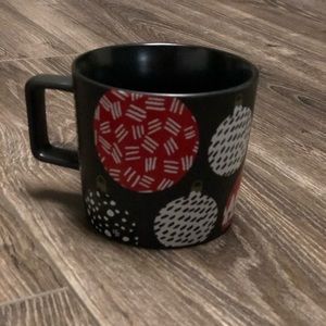 2016 Starbucks Christmas Ornament Matte Black Mug